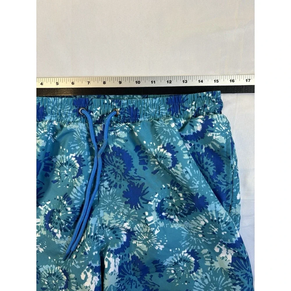 Club‎ Room Men's Med Blue Swim Trunks Beach Resort Vacation Travel Surf